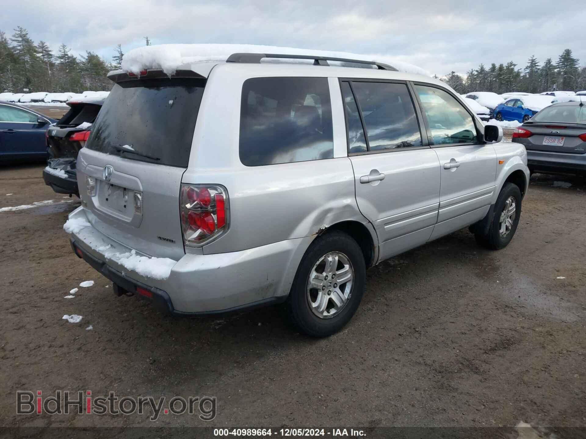 2008 HONDA PILOT - VIN: 5FNYF18248B025851 - Фото 4