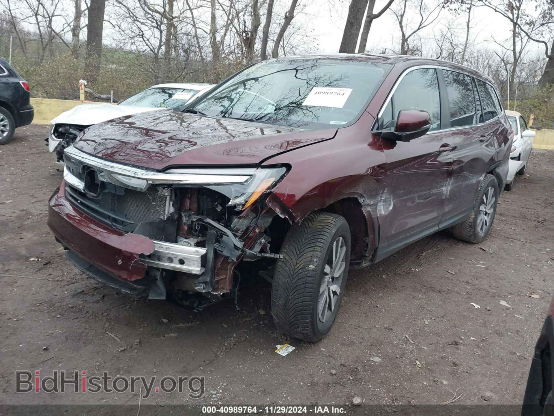 2021 HONDA PILOT - VIN: 5FNYF6H59MB042338 - Фото 2