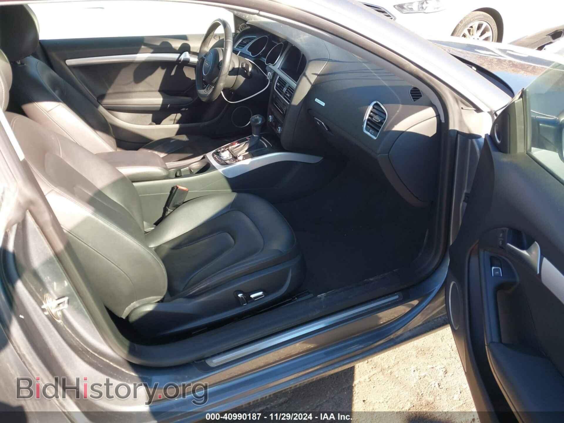 2013 AUDI A5 - VIN: WAULFAFR7DA053668 - Фото 5