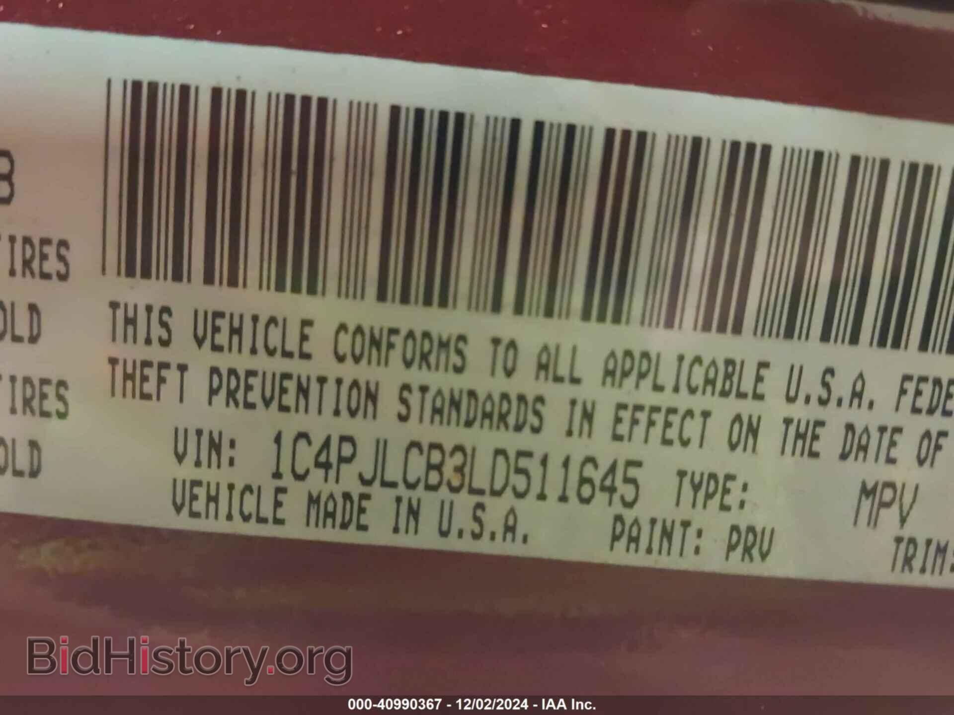 2020 JEEP CHEROKEE - VIN: 1C4PJLCB3LD511645 - Фото 9