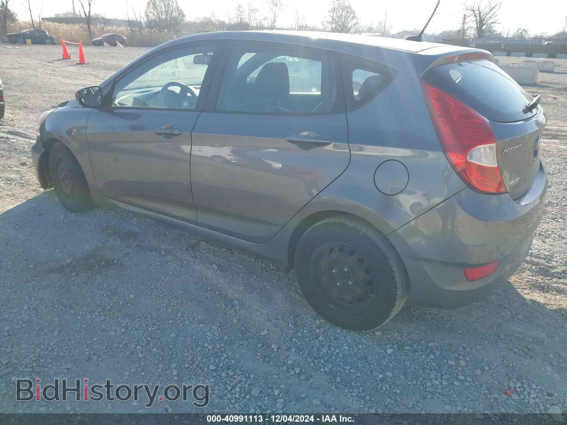 2015 HYUNDAI ACCENT - VIN: KMHCT5AE2FU206834 - Фото 3