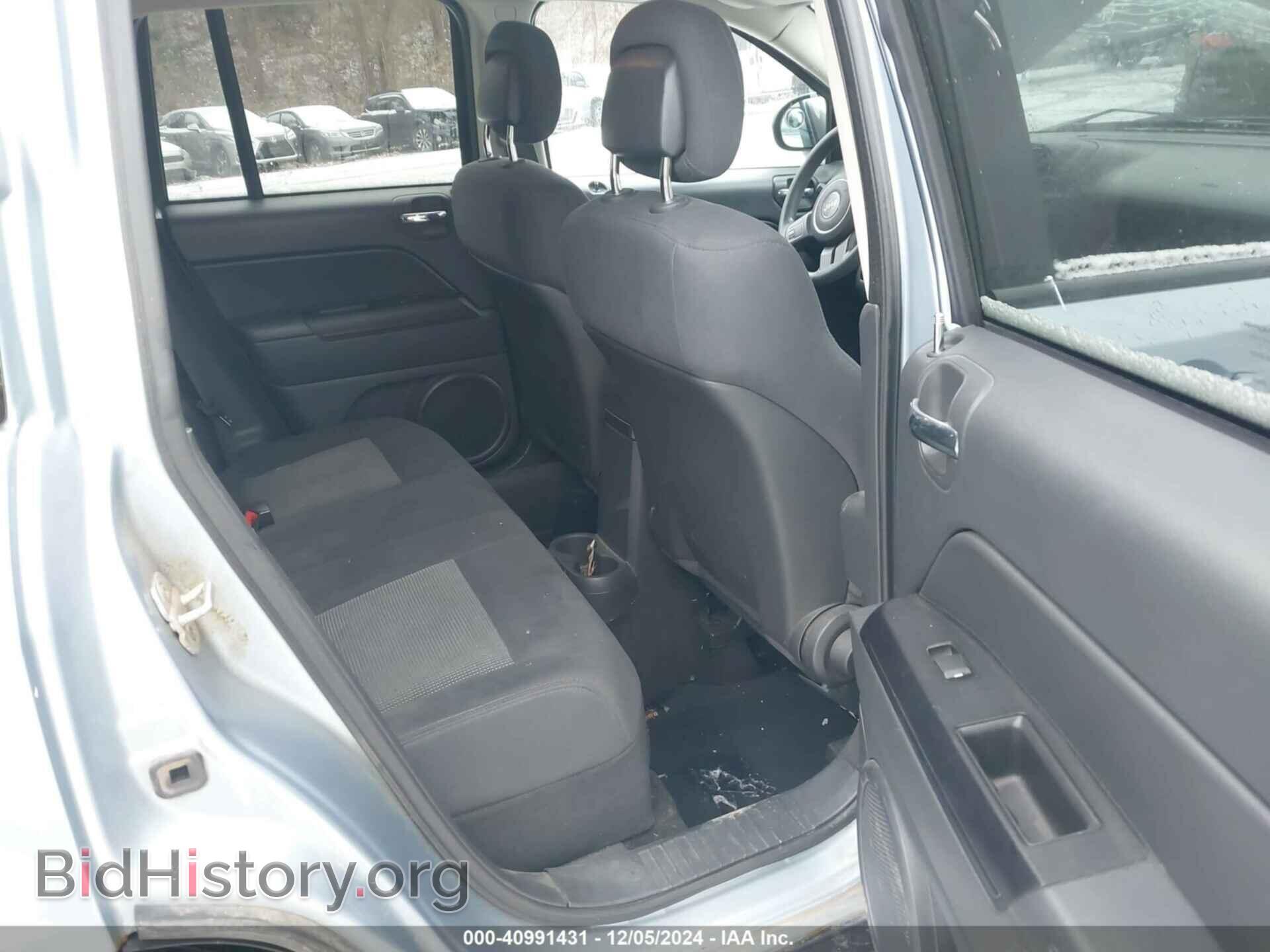 2013 JEEP COMPASS - VIN: 1C4NJDBB0DD168034 - Фото 8