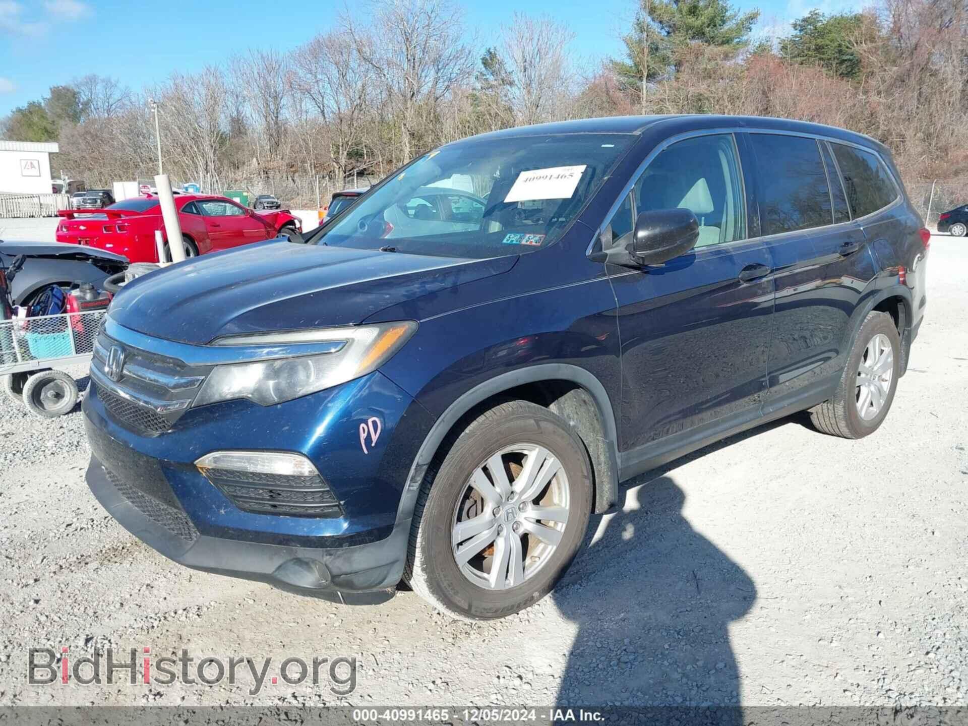 2016 HONDA PILOT - VIN: 5FNYF5H19GB004412 - Фото 2