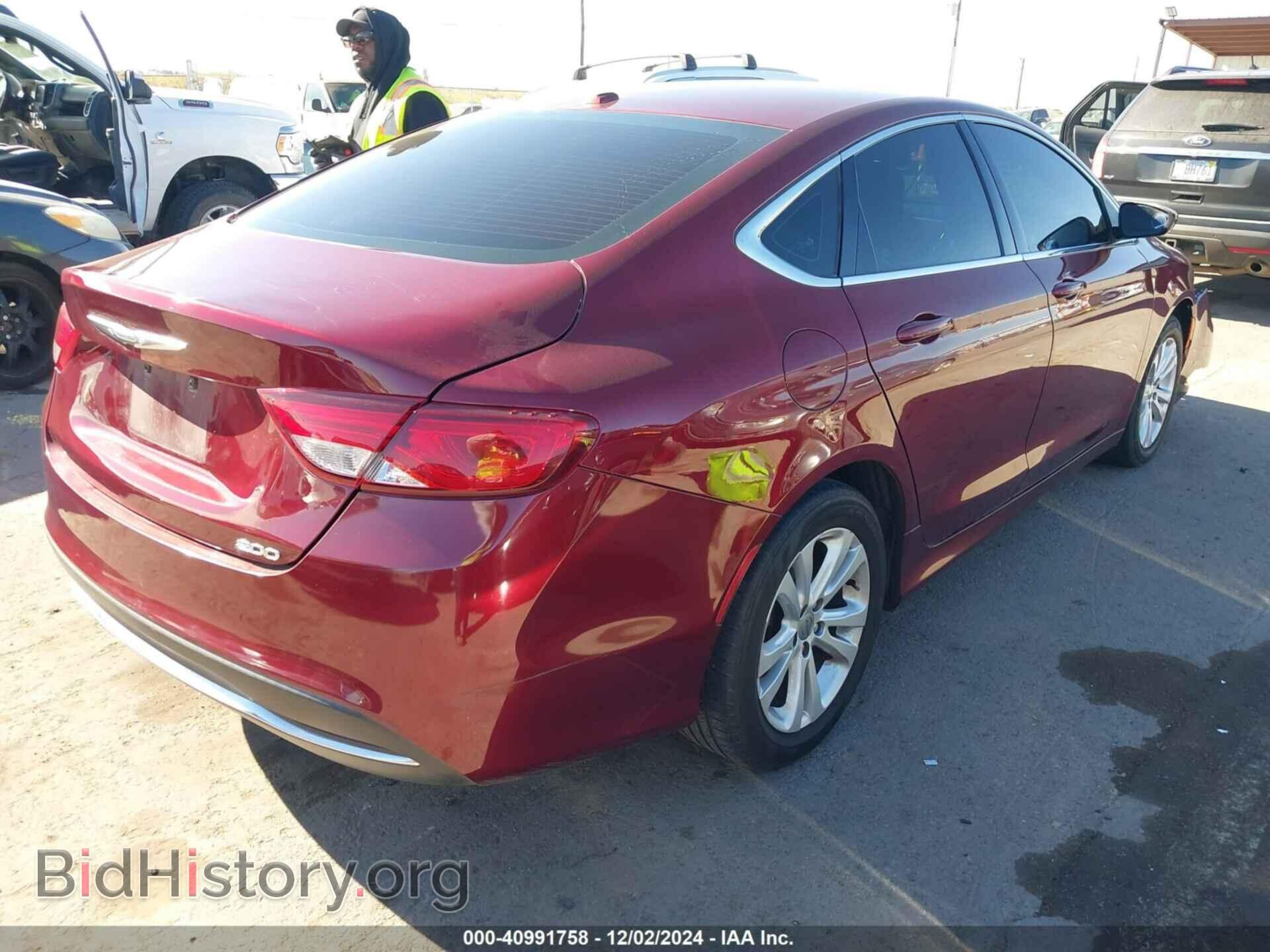 2015 CHRYSLER 200 - VIN: 1C3CCCABXFN521233 - Photo 4