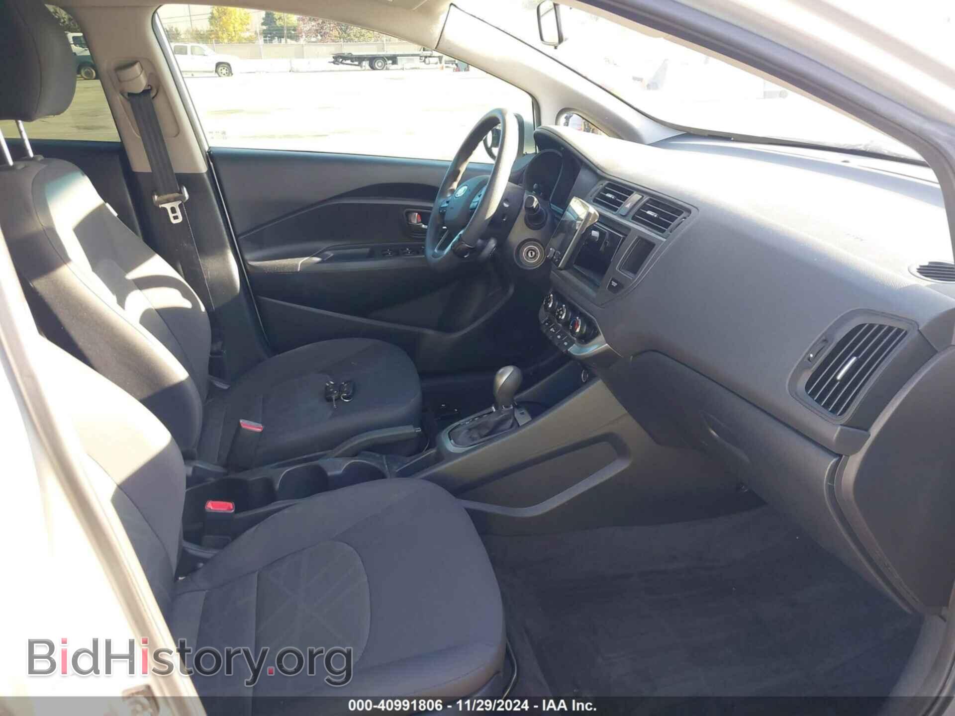 2012 KIA RIO - VIN: KNADM4A36C6046985 - Фото 5