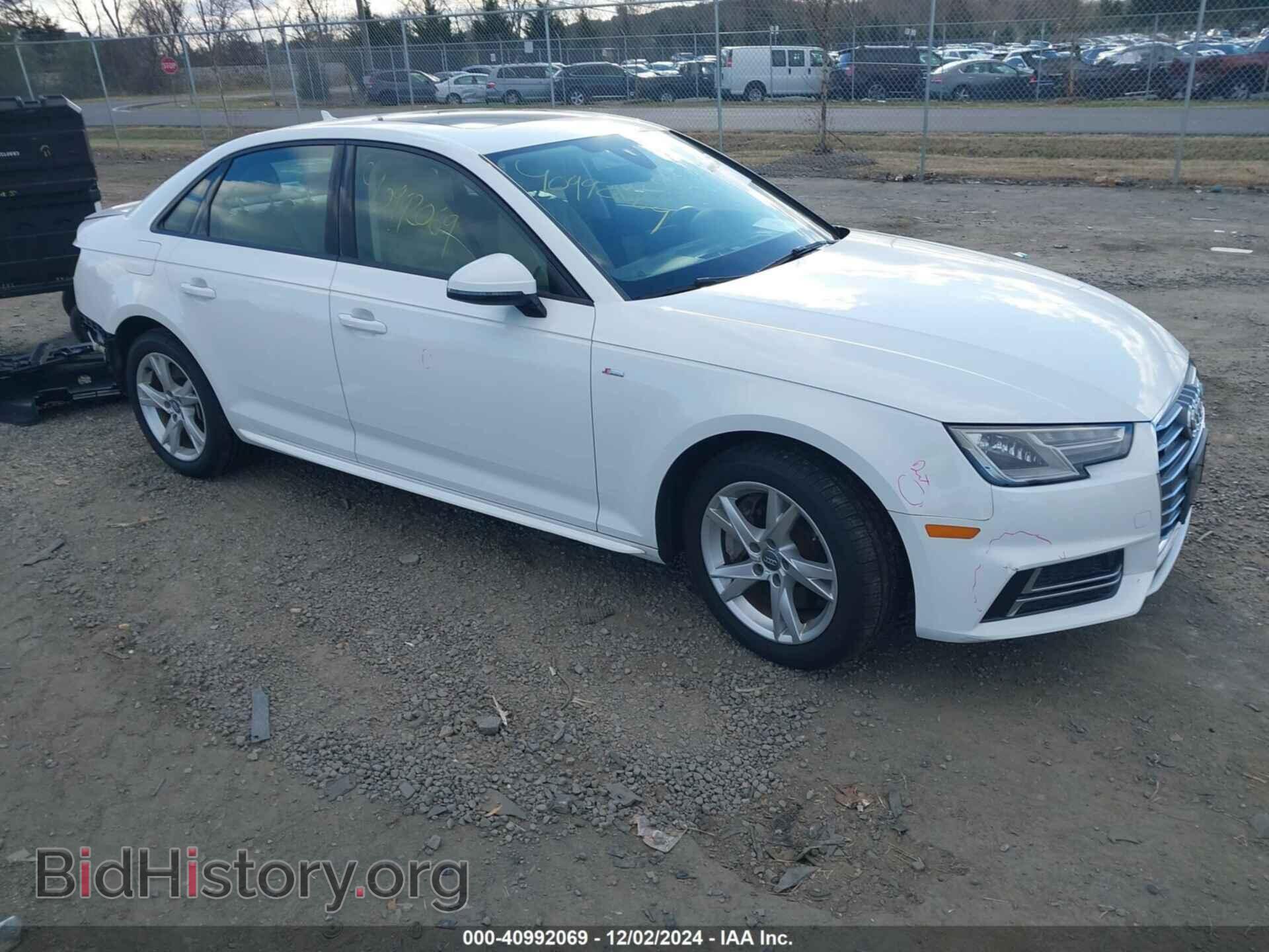 Фотография WAUDNAF43JA140877 - AUDI A4 2018