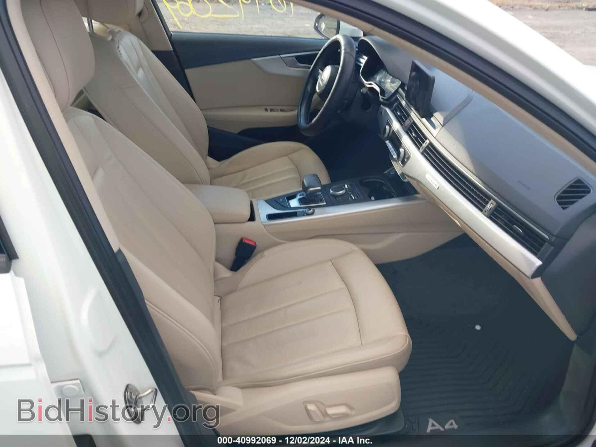 2018 AUDI A4 - VIN: WAUDNAF43JA140877 - Фото 5