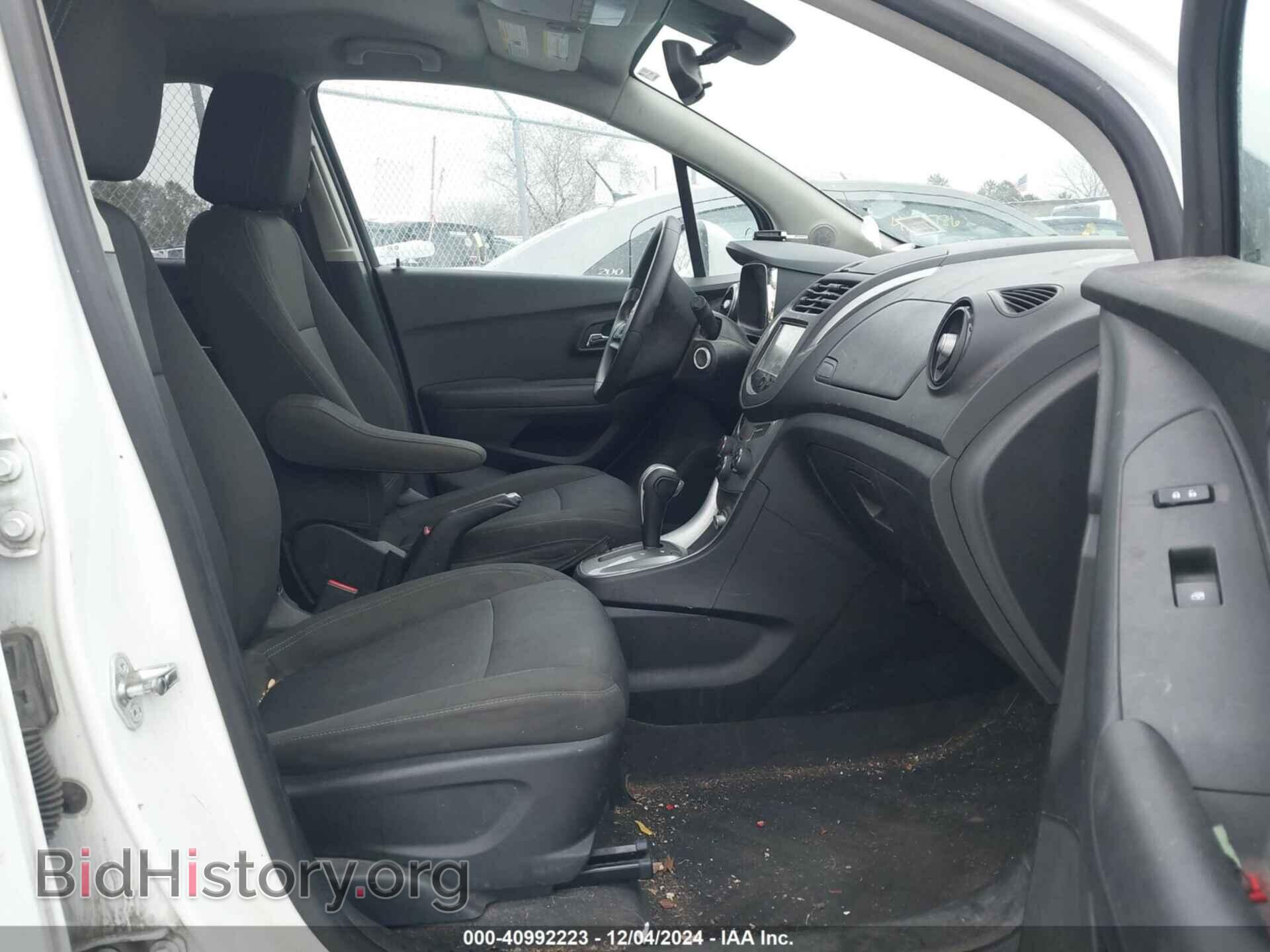 2015 CHEVROLET TRAX - VIN: KL7CJRSBXFB193491 - Фото 5