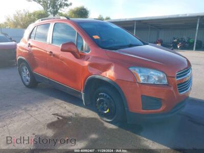 2015 Chevrolet TRAX LT, оранжевый — VIN KL7CJLSB5FB231366, IAAI
