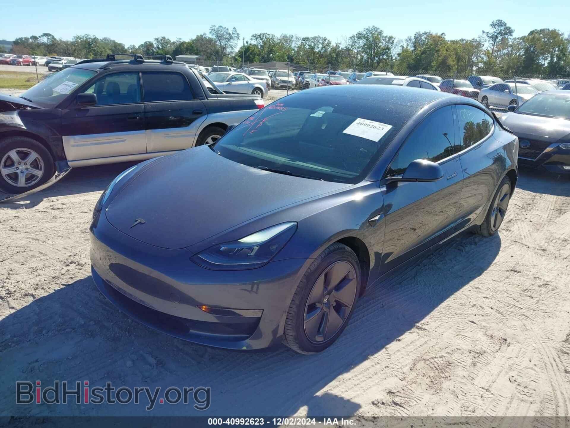 2023 TESLA MODEL 3 - VIN: 5YJ3E1EA0PF583087 - Фото 2
