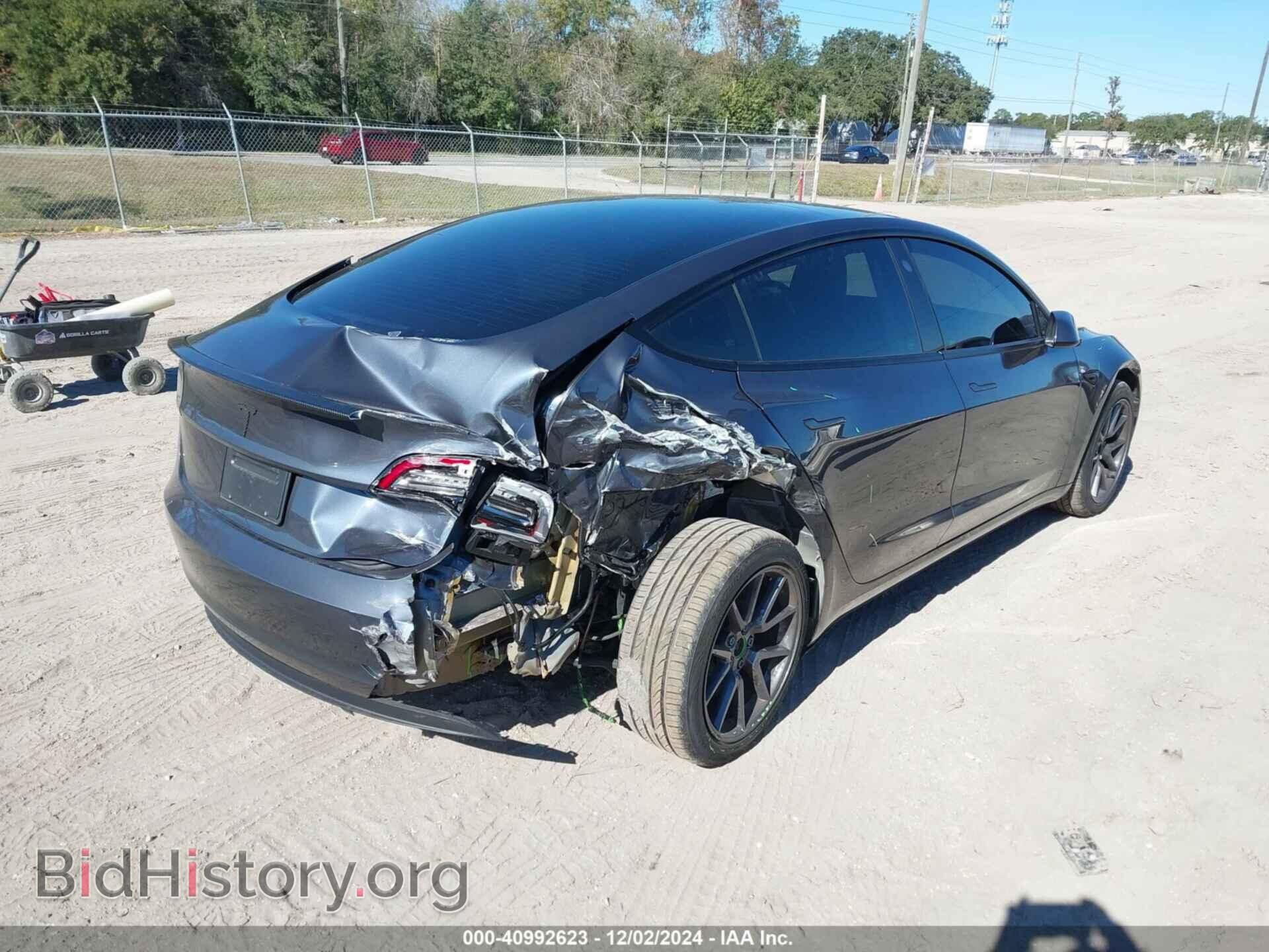 2023 TESLA MODEL 3 - VIN: 5YJ3E1EA0PF583087 - Фото 4