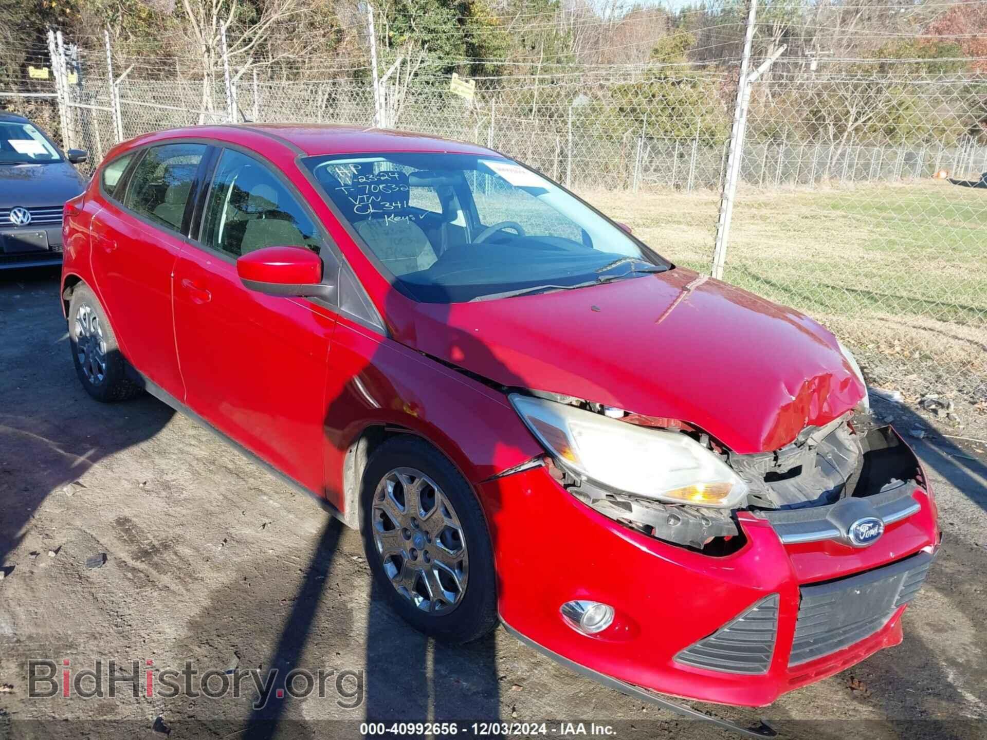 Фотография 1FAHP3K24CL341120 - FORD FOCUS 2012