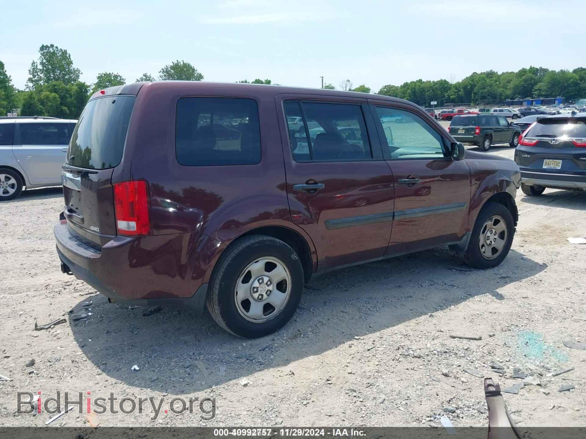 2012 HONDA PILOT - VIN: 5FNYF4H21CB057764 - Фото 4