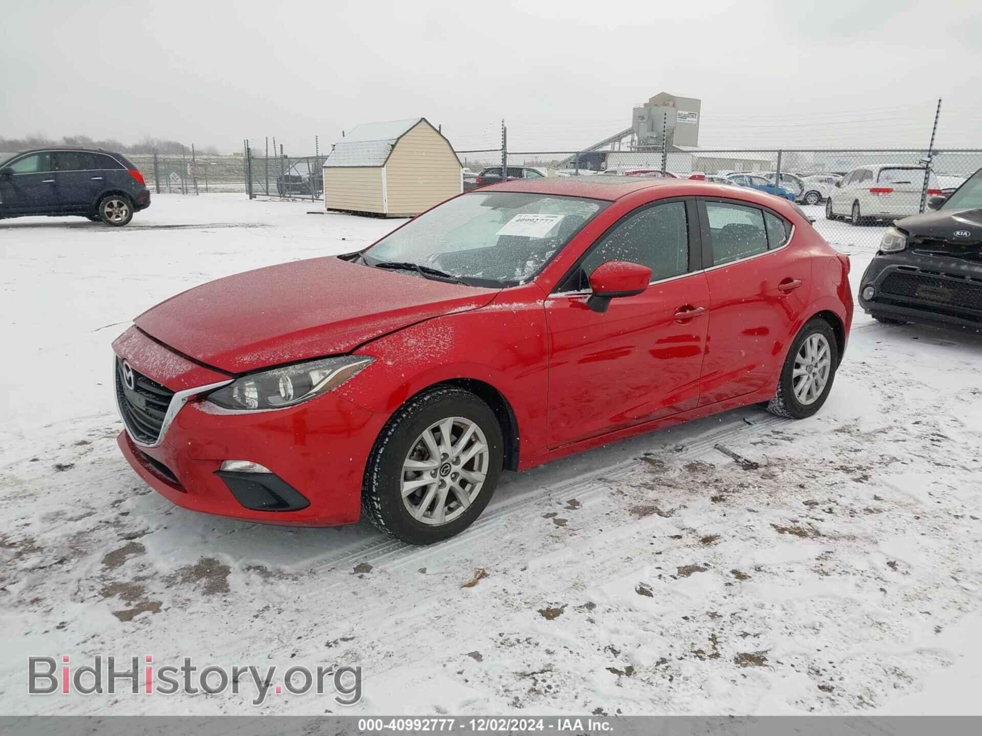 2014 MAZDA MAZDA3 - VIN: JM1BM1L71E1148896 - Фото 2