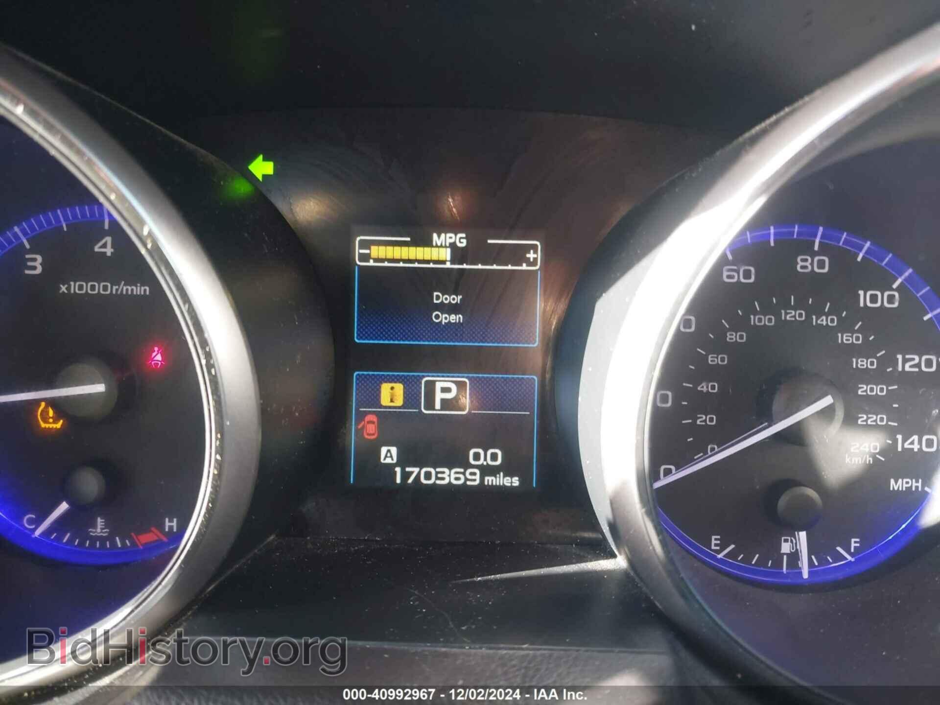 2017 SUBARU OUTBACK - VIN: 4S4BSACCXH3392957 - Фото 7
