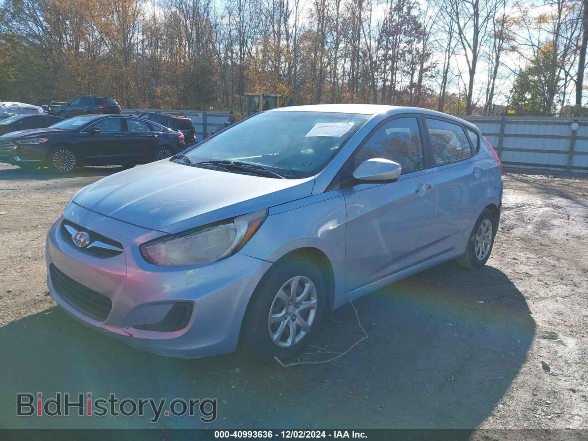 2013 HYUNDAI ACCENT - VIN: KMHCT5AE9DU080274 - Фото 2