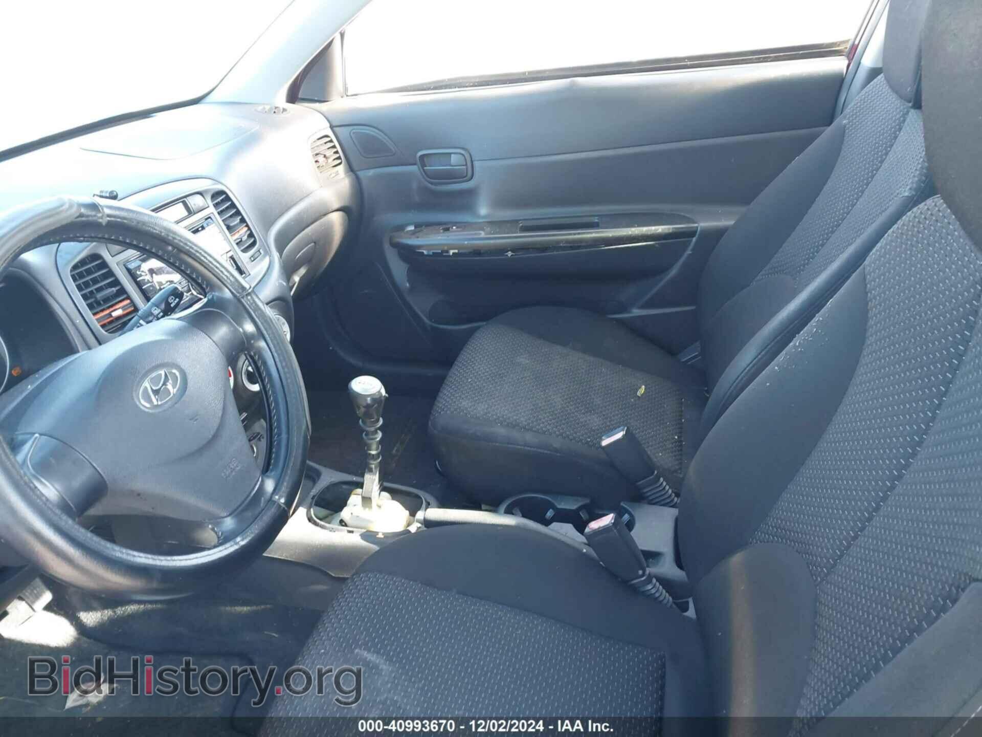 2007 HYUNDAI ACCENT - VIN: KMHCN36C27U033128 - Фото 5