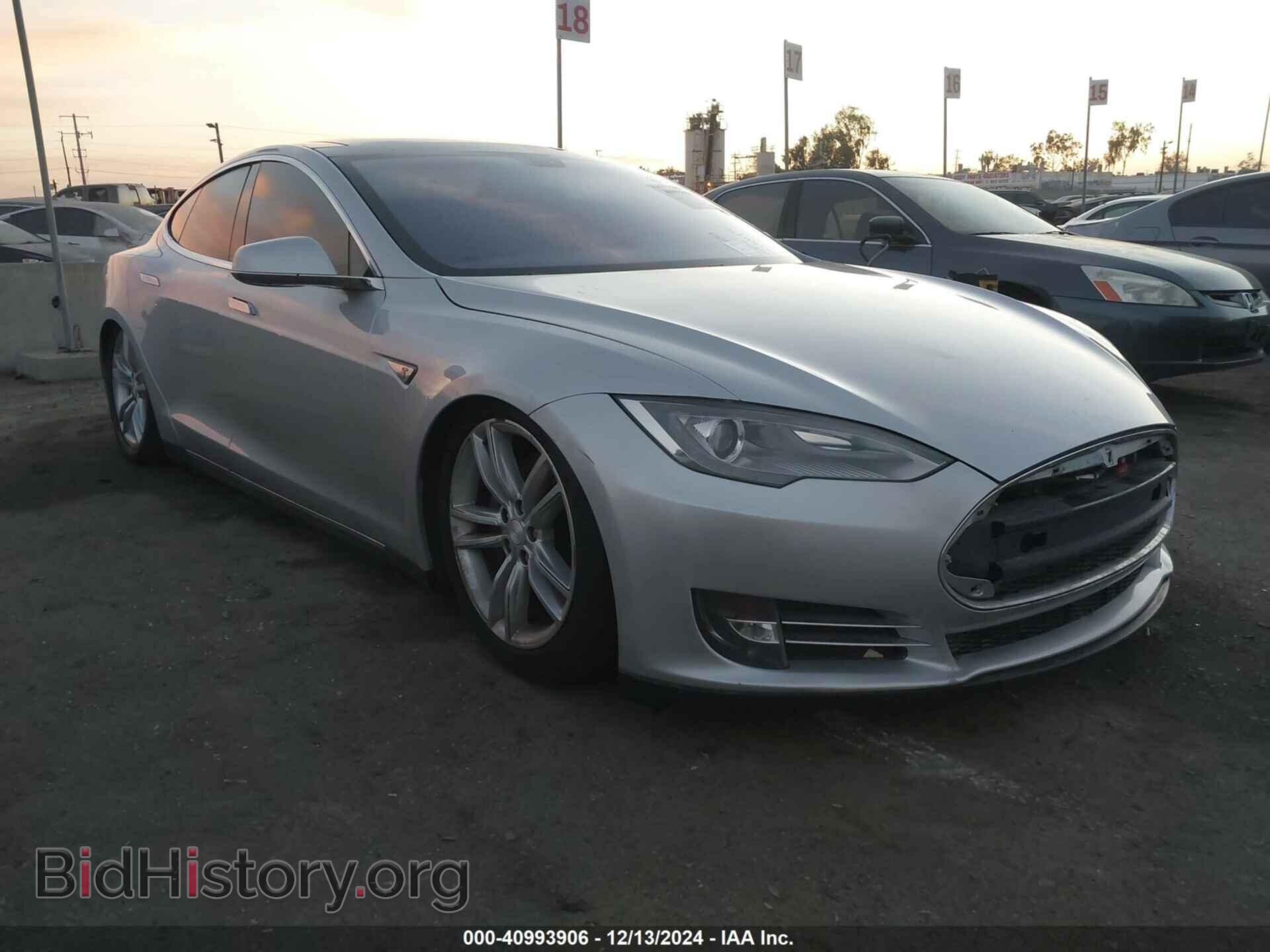 Photo 5YJSA1CP9DFP08016 - TESLA MODEL S 2013