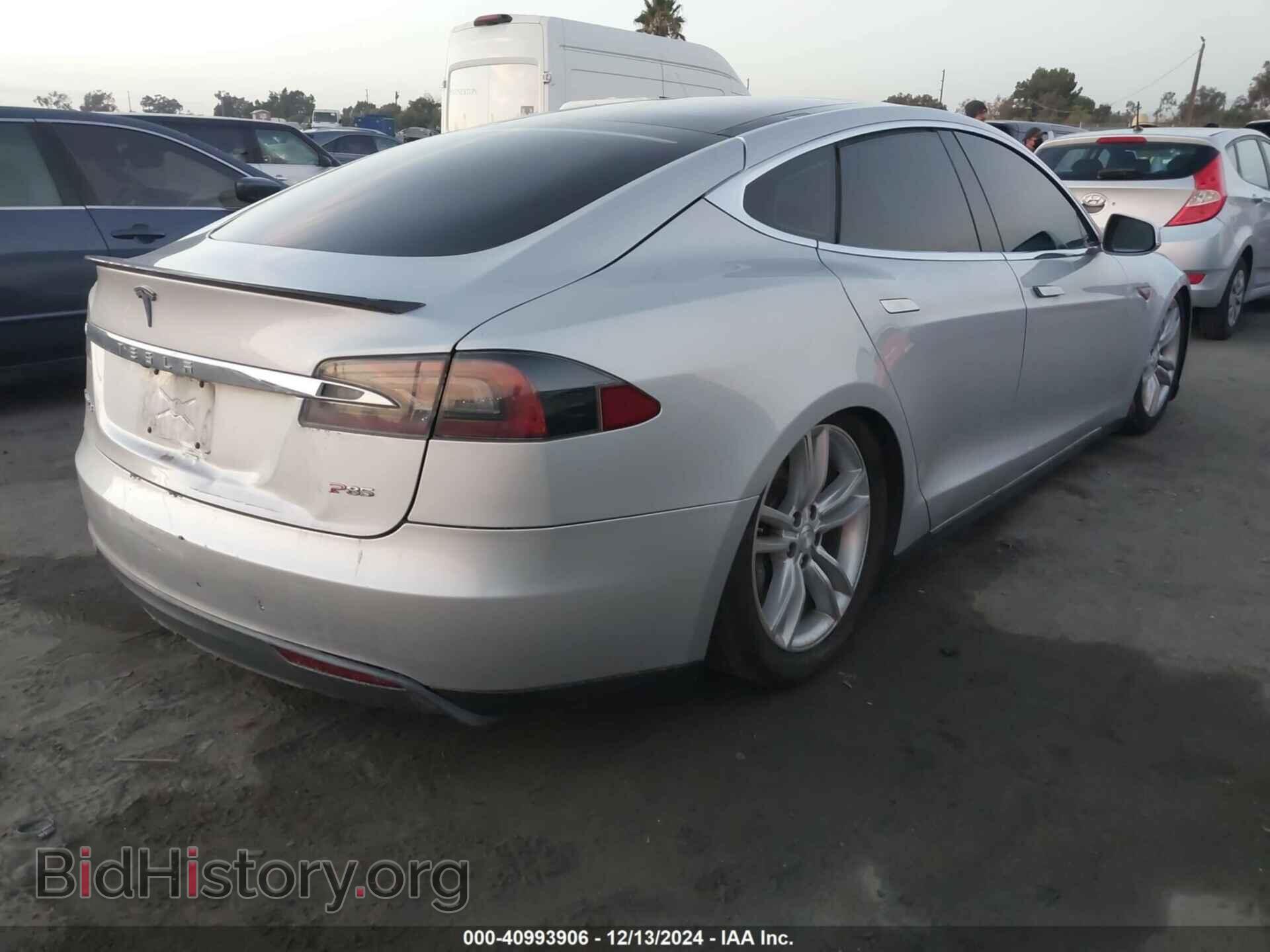2013 TESLA MODEL S - VIN: 5YJSA1CP9DFP08016 - Photo 4