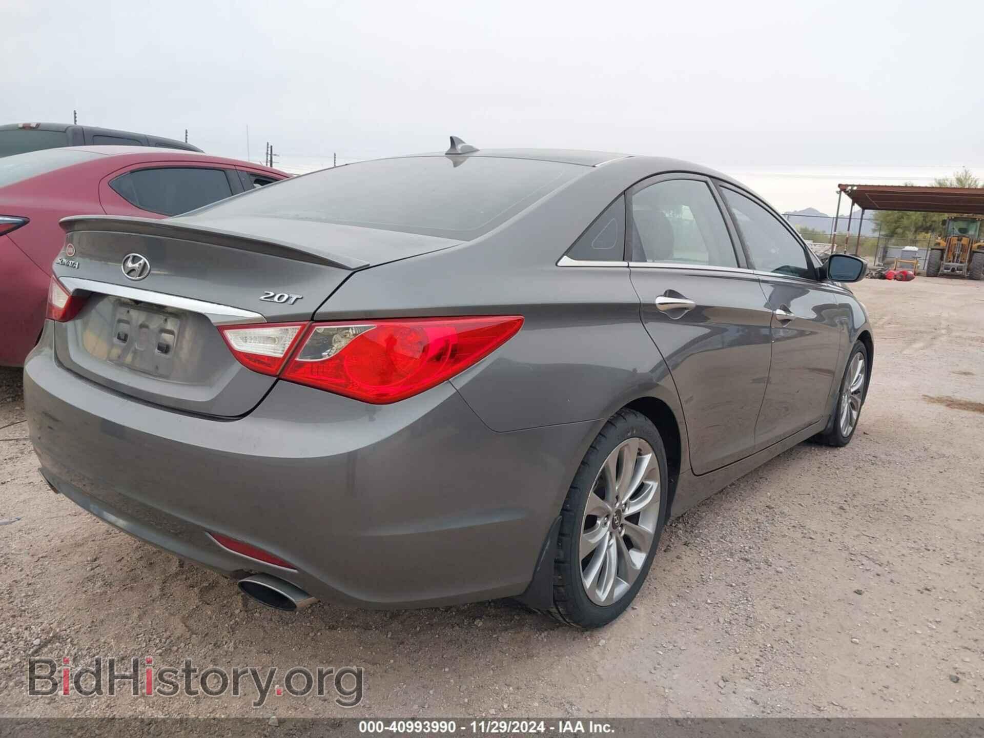 2012 HYUNDAI SONATA - VIN: 5NPEC4AB2CH490436 - Фото 4