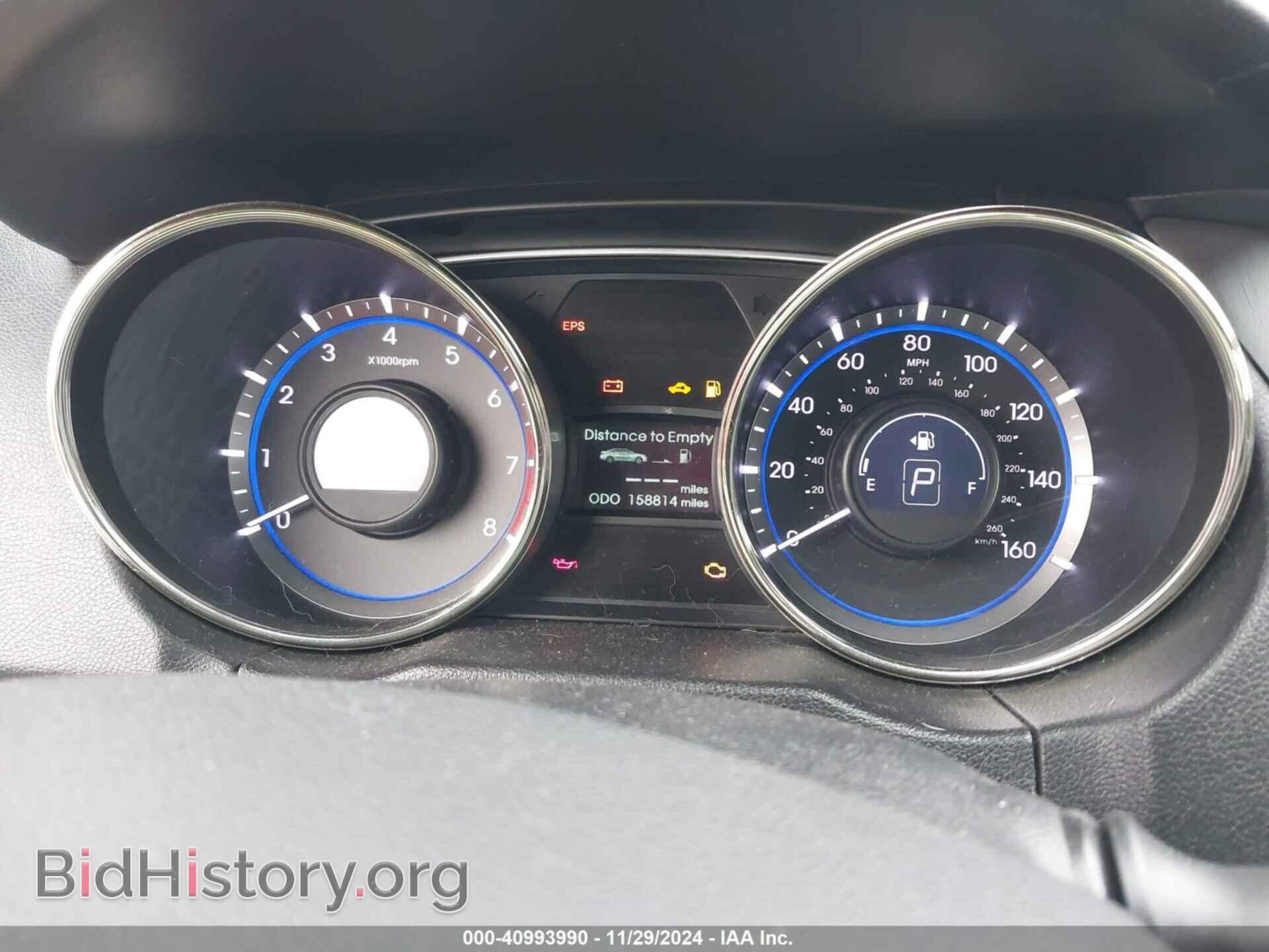 2012 HYUNDAI SONATA - VIN: 5NPEC4AB2CH490436 - Фото 7