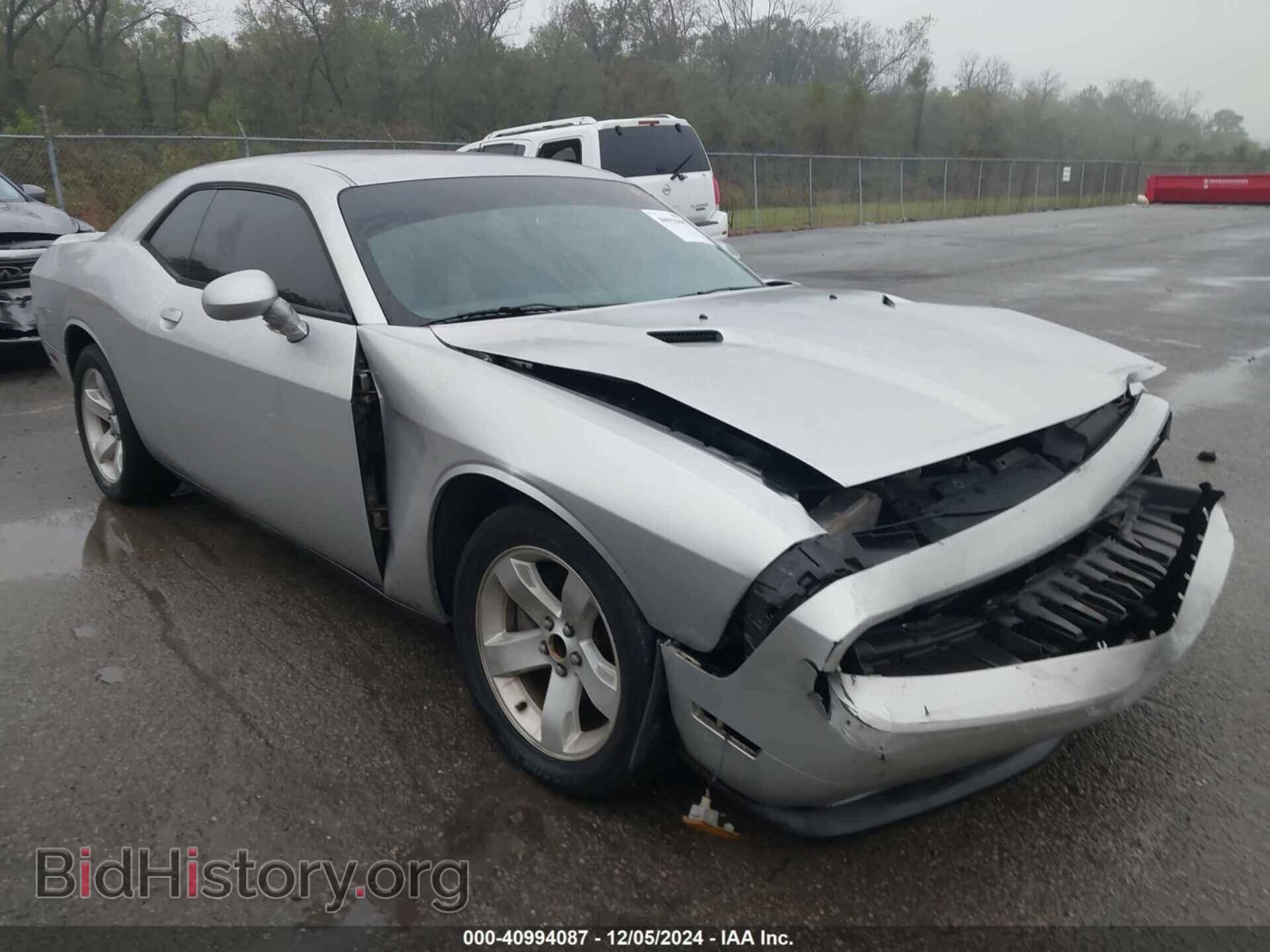 Photo 2C3CDYAG6CH185574 - DODGE CHALLENGER 2012