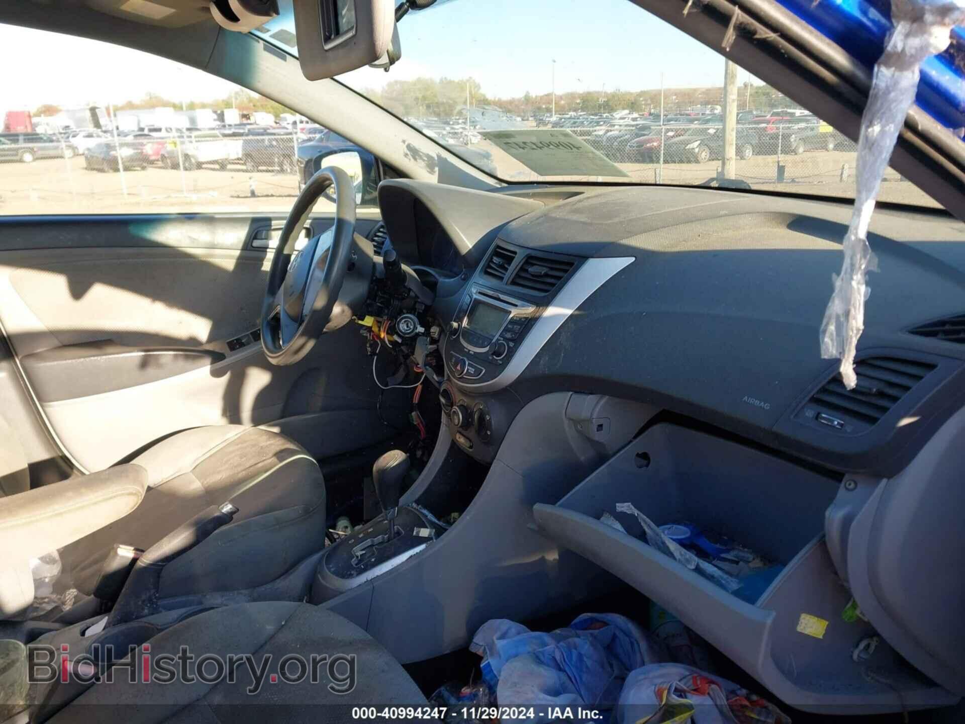 2013 HYUNDAI ACCENT - VIN: KMHCT4AE3DU415801 - Фото 5