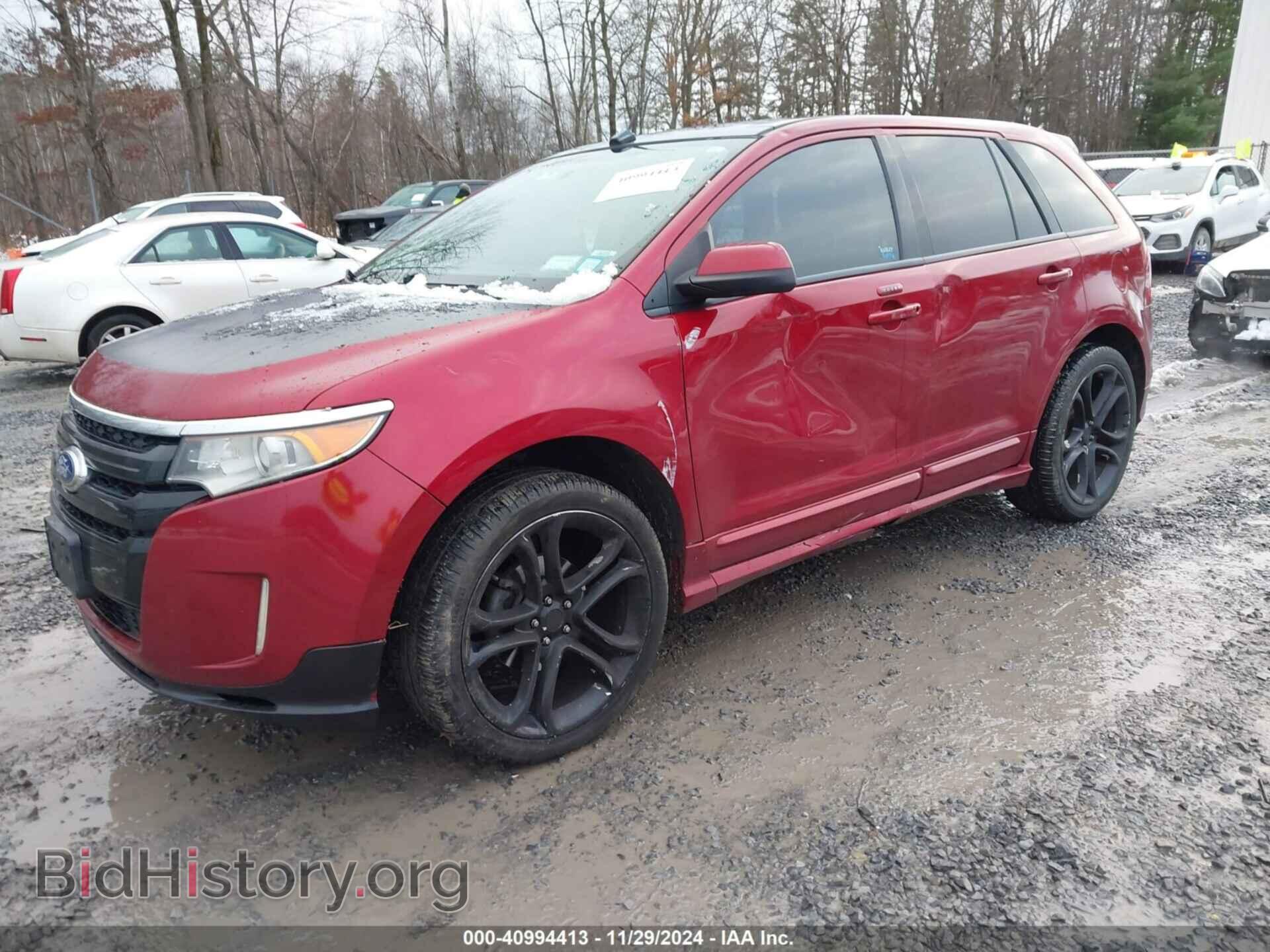 2014 FORD EDGE - VIN: 2FMDK4AK6EBA44296 - Фото 2