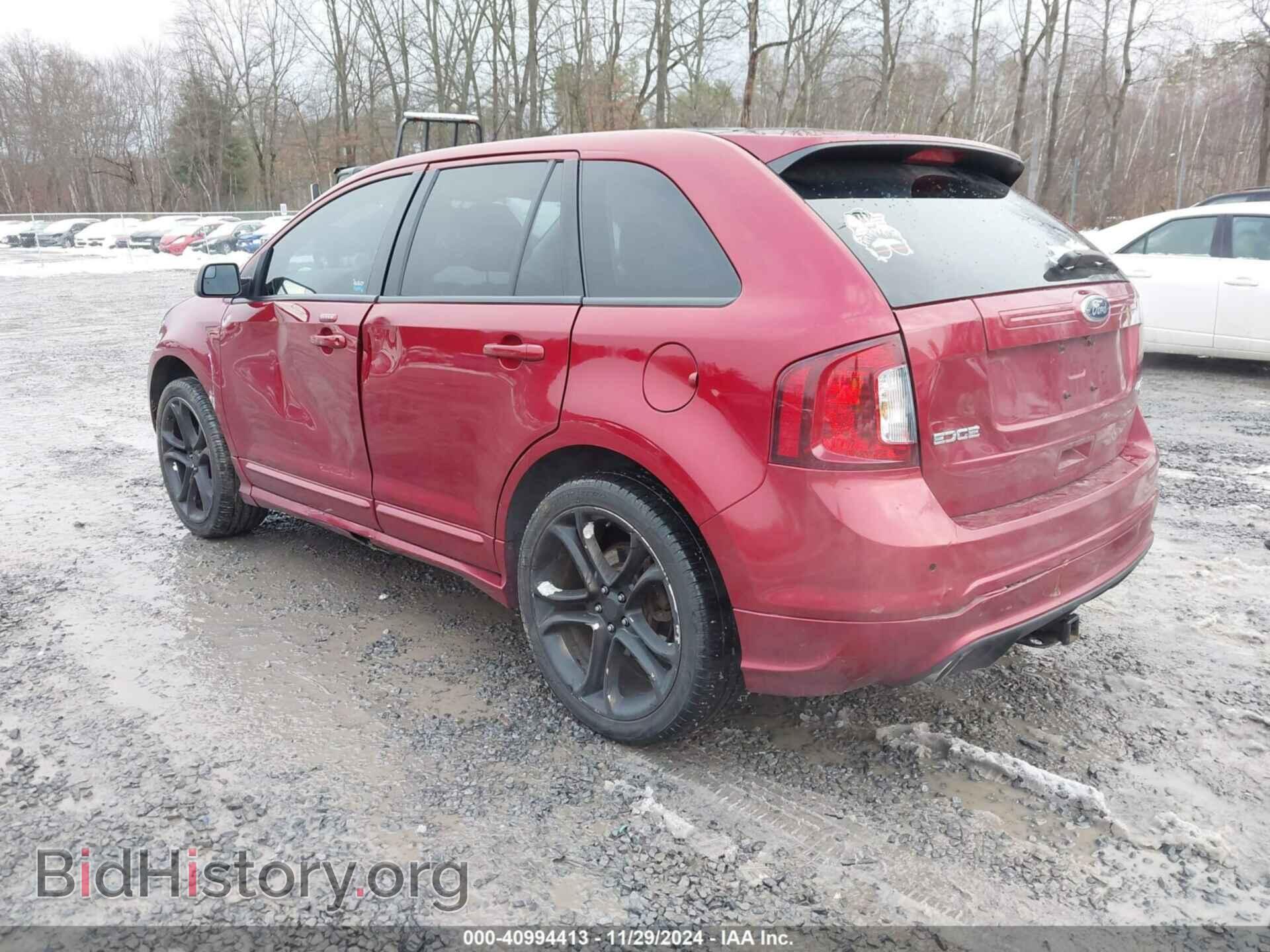 2014 FORD EDGE - VIN: 2FMDK4AK6EBA44296 - Фото 3