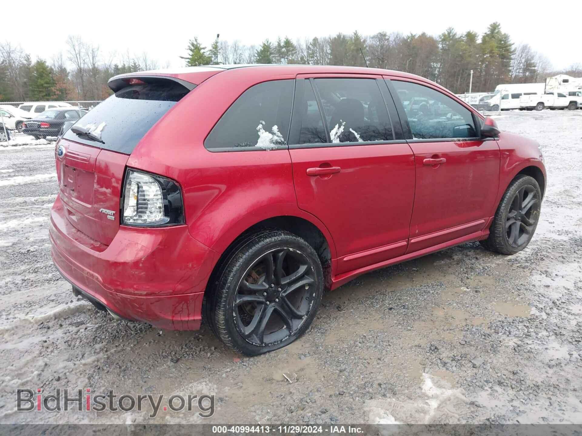 2014 FORD EDGE - VIN: 2FMDK4AK6EBA44296 - Фото 4