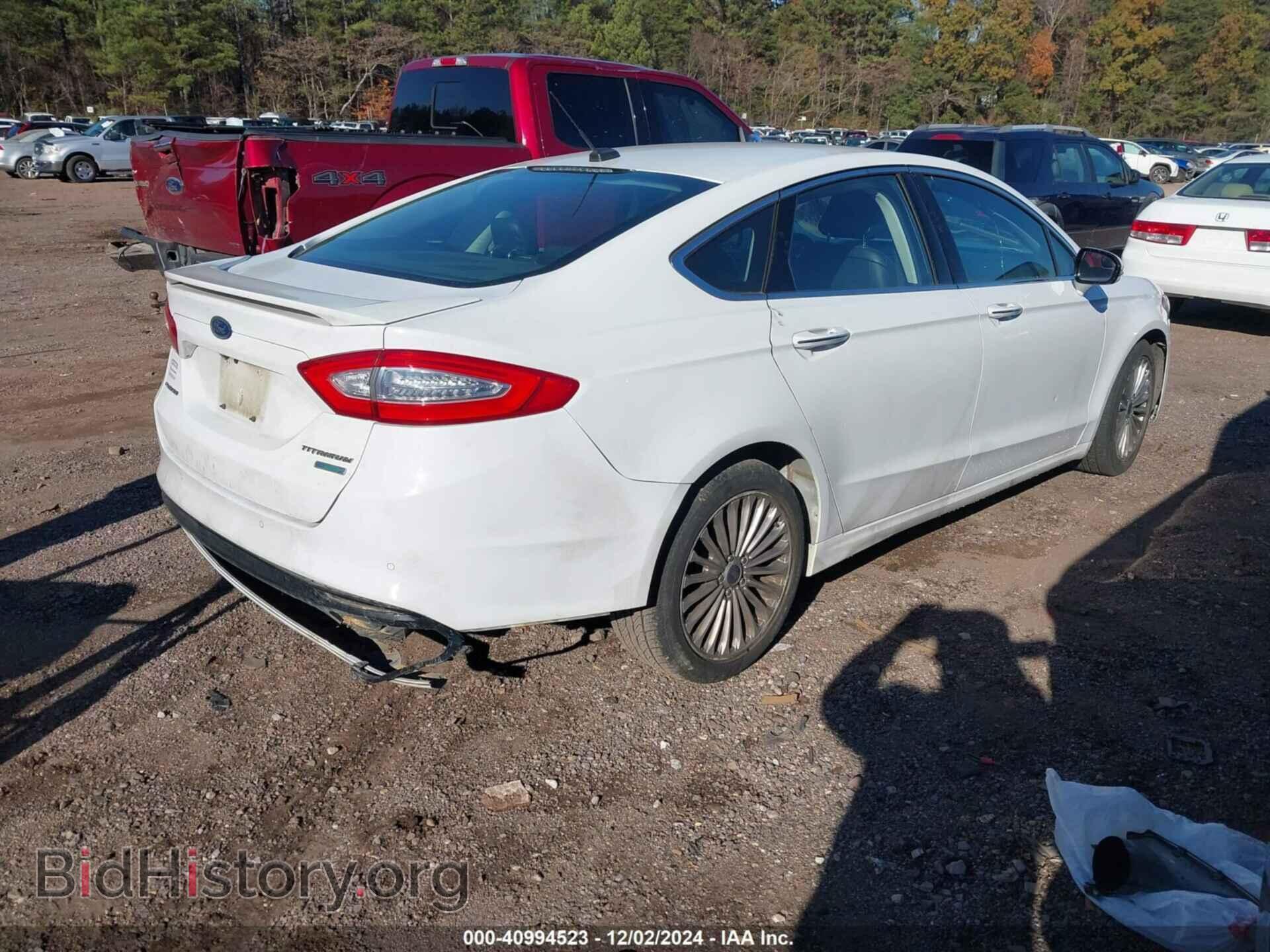 2016 FORD FUSION - VIN: 3FA6P0K98GR150939 - Фото 4