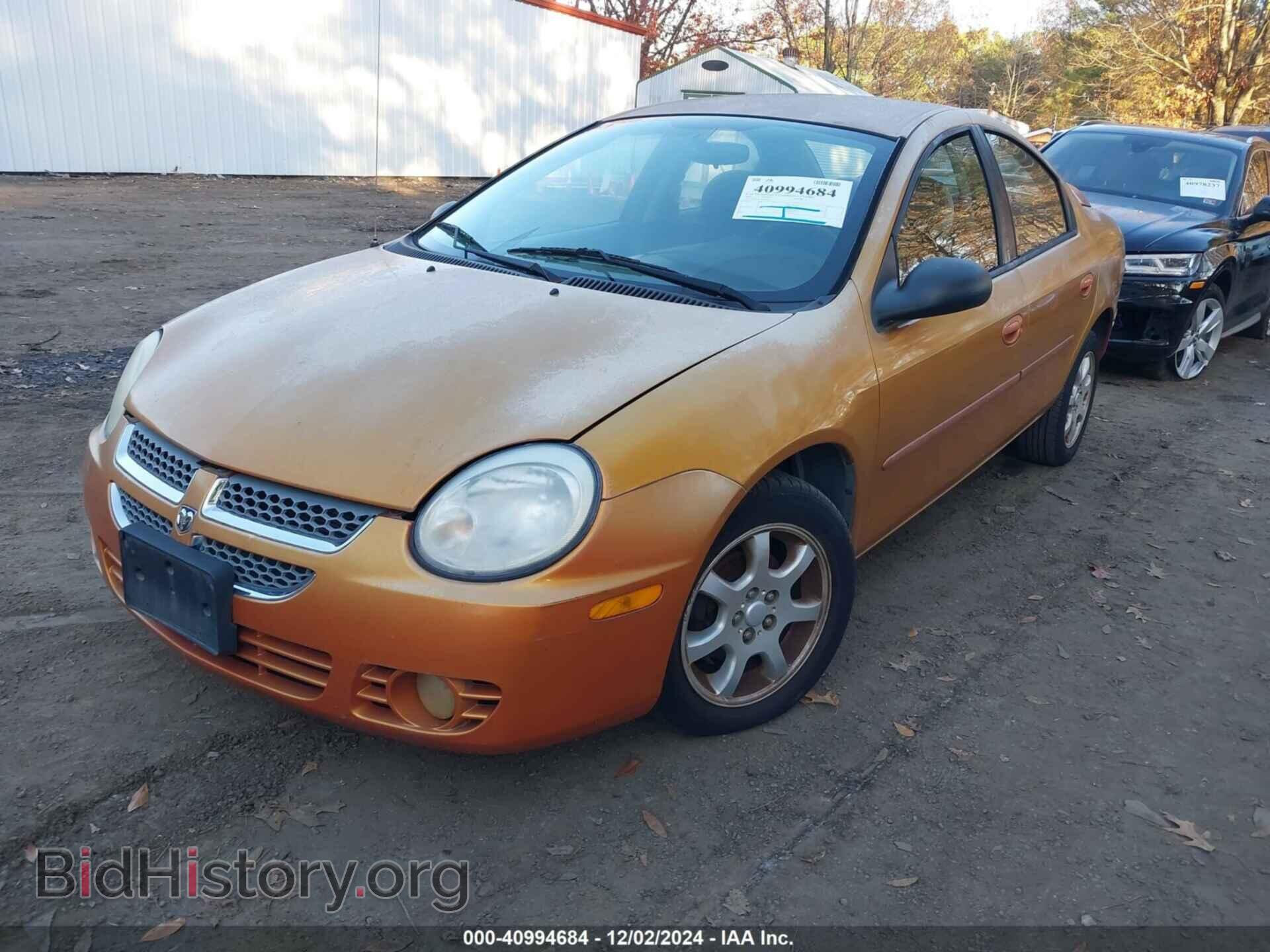 2005 DODGE NEON - VIN: 1B3ES56C45D203263 - Фото 2