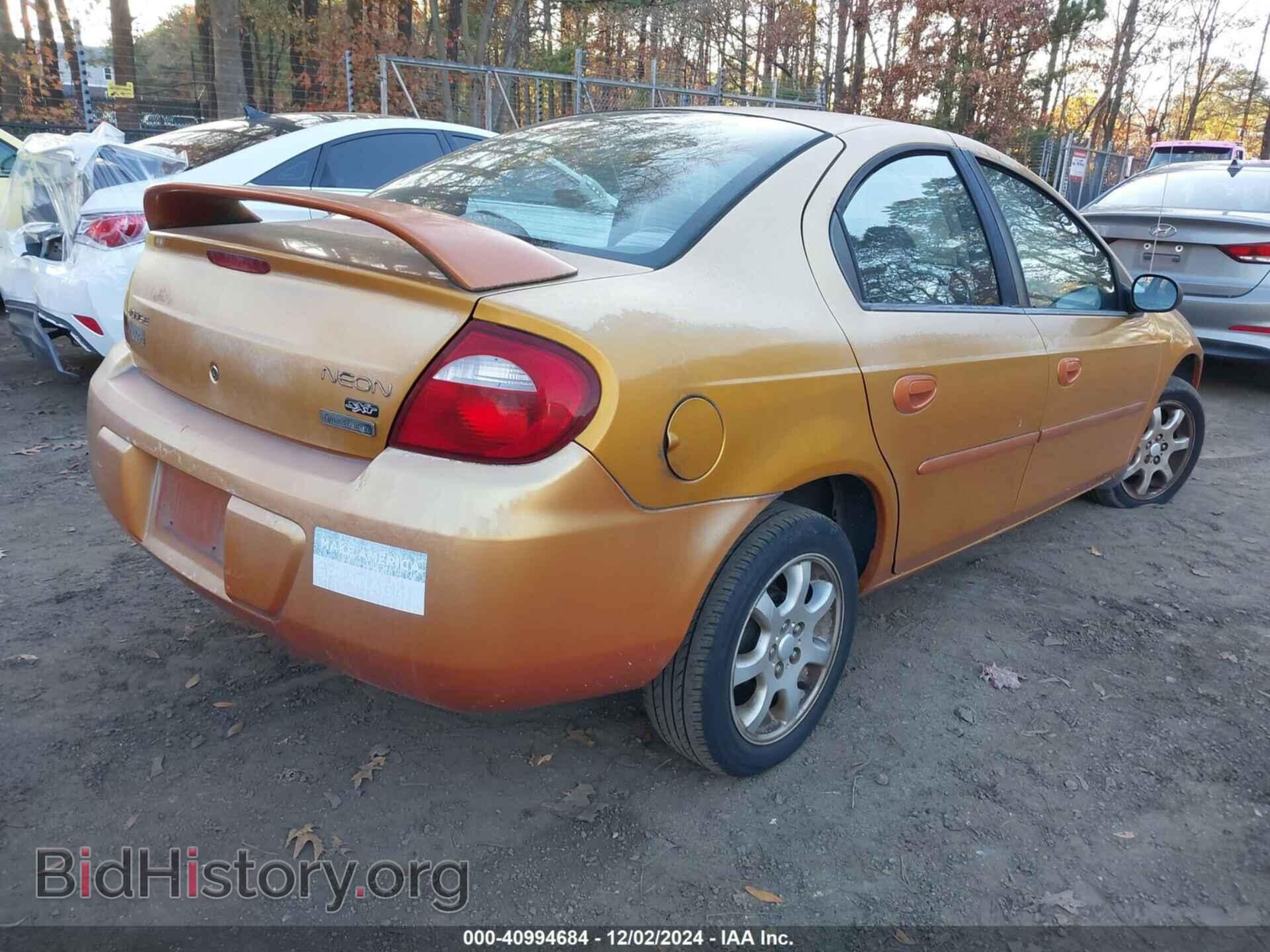 2005 DODGE NEON - VIN: 1B3ES56C45D203263 - Фото 4