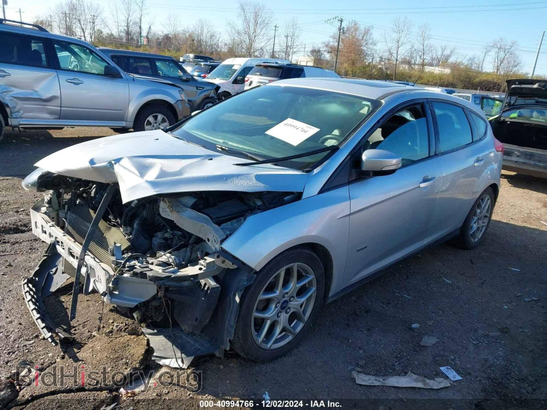2015 FORD FOCUS - VIN: 1FADP3K28FL200635 - Фото 2