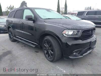 2017 Dodge DURANGO R/T AWD, black — VIN 1C4SDJCT2HC644182, IAAI