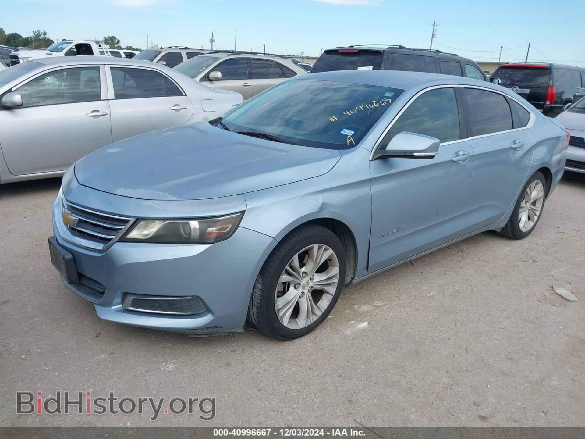2014 CHEVROLET IMPALA - VIN: 1G1125S30EU131442 - Фото 2