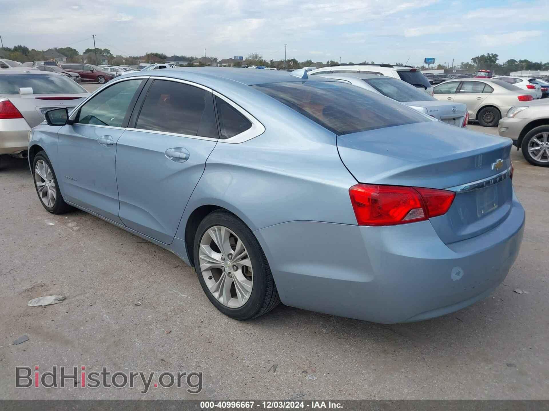 2014 CHEVROLET IMPALA - VIN: 1G1125S30EU131442 - Фото 3