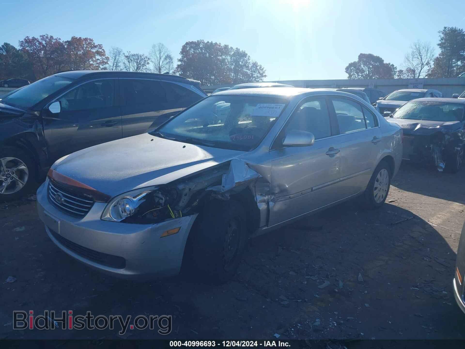 2008 KIA OPTIMA - VIN: KNAGE123185246001 - Фото 2
