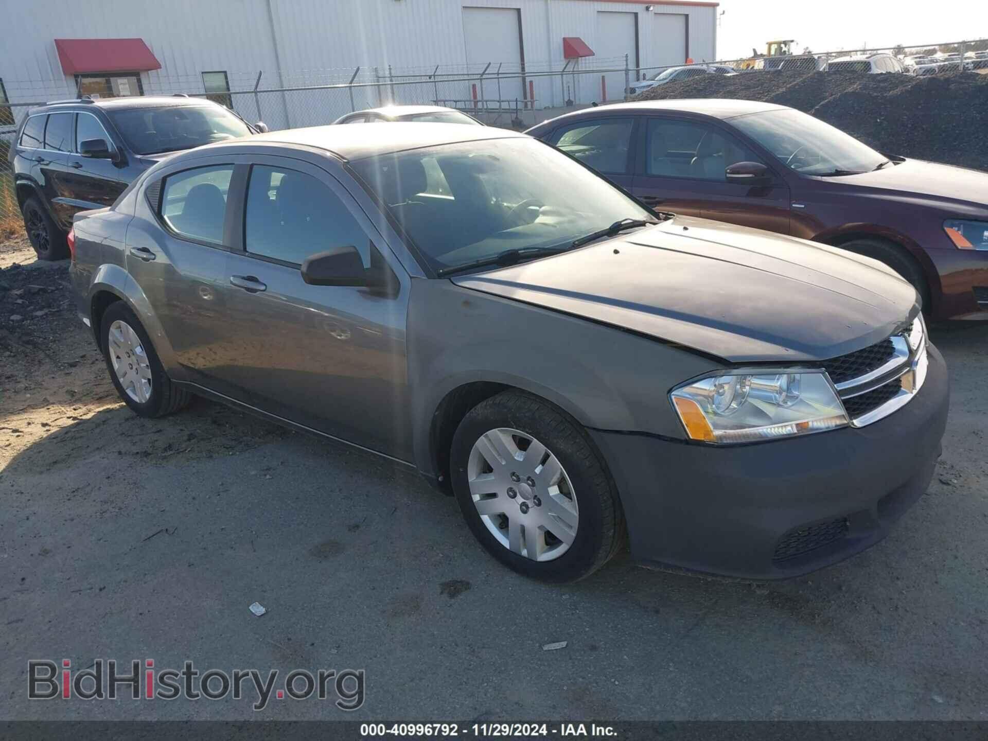Photo 1C3CDZAG6DN752509 - DODGE AVENGER 2013