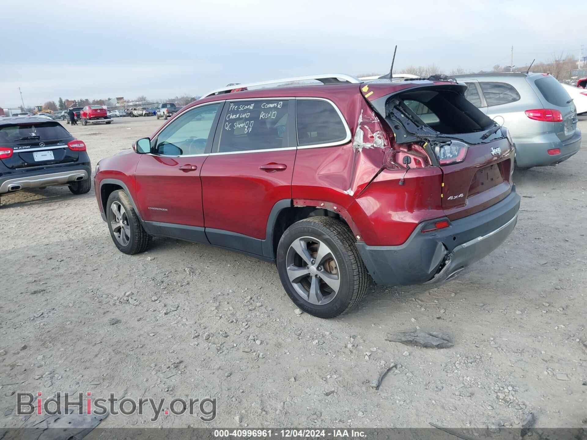 2019 JEEP CHEROKEE - VIN: 1C4PJMDX6KD229062 - Фото 3