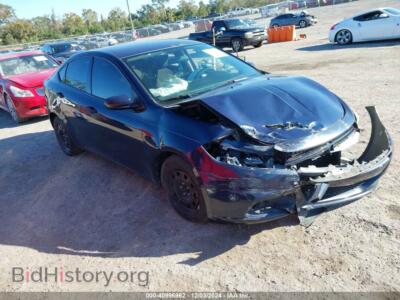 2013 Dodge DART SE, синий — VIN 1C3CDFAA5DD141533, IAAI