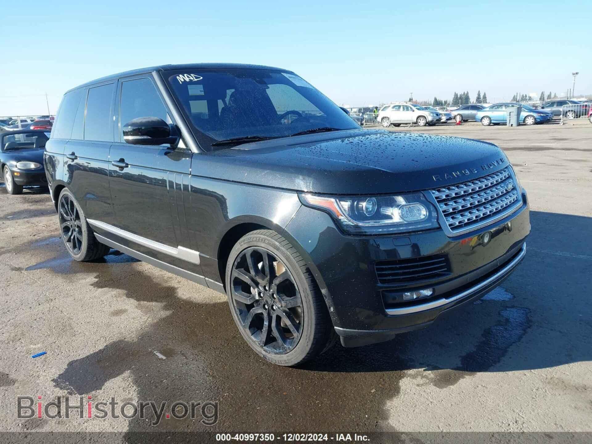 Фотография SALGS2EF6GA251992 - LAND ROVER RANGE ROVER 2016