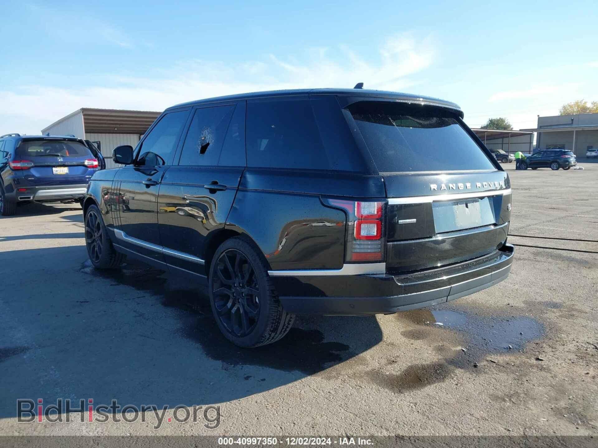 2016 LAND ROVER RANGE ROVER - VIN: SALGS2EF6GA251992 - Фото 3