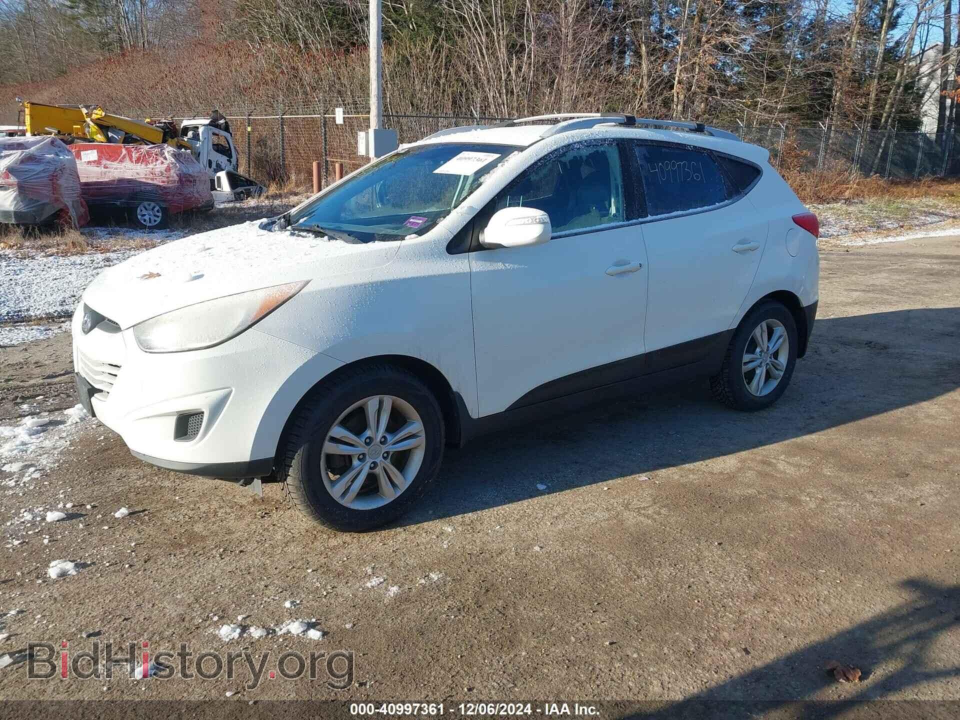 2012 HYUNDAI TUCSON - VIN: KM8JUCAC7CU421306 - Фото 2