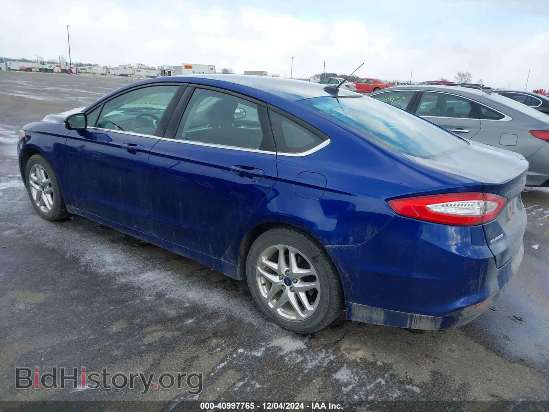 2013 FORD FUSION - VIN: 3FA6P0HR1DR125593 - Фото 3