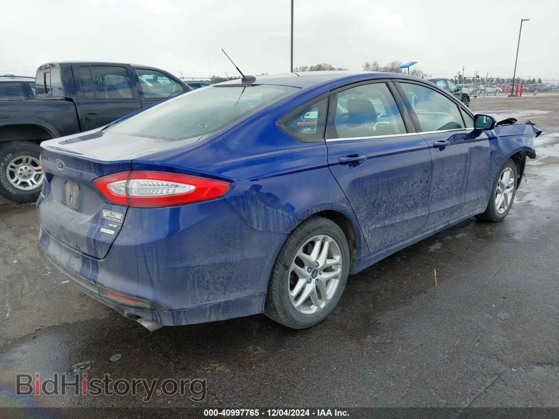 2013 FORD FUSION - VIN: 3FA6P0HR1DR125593 - Фото 4
