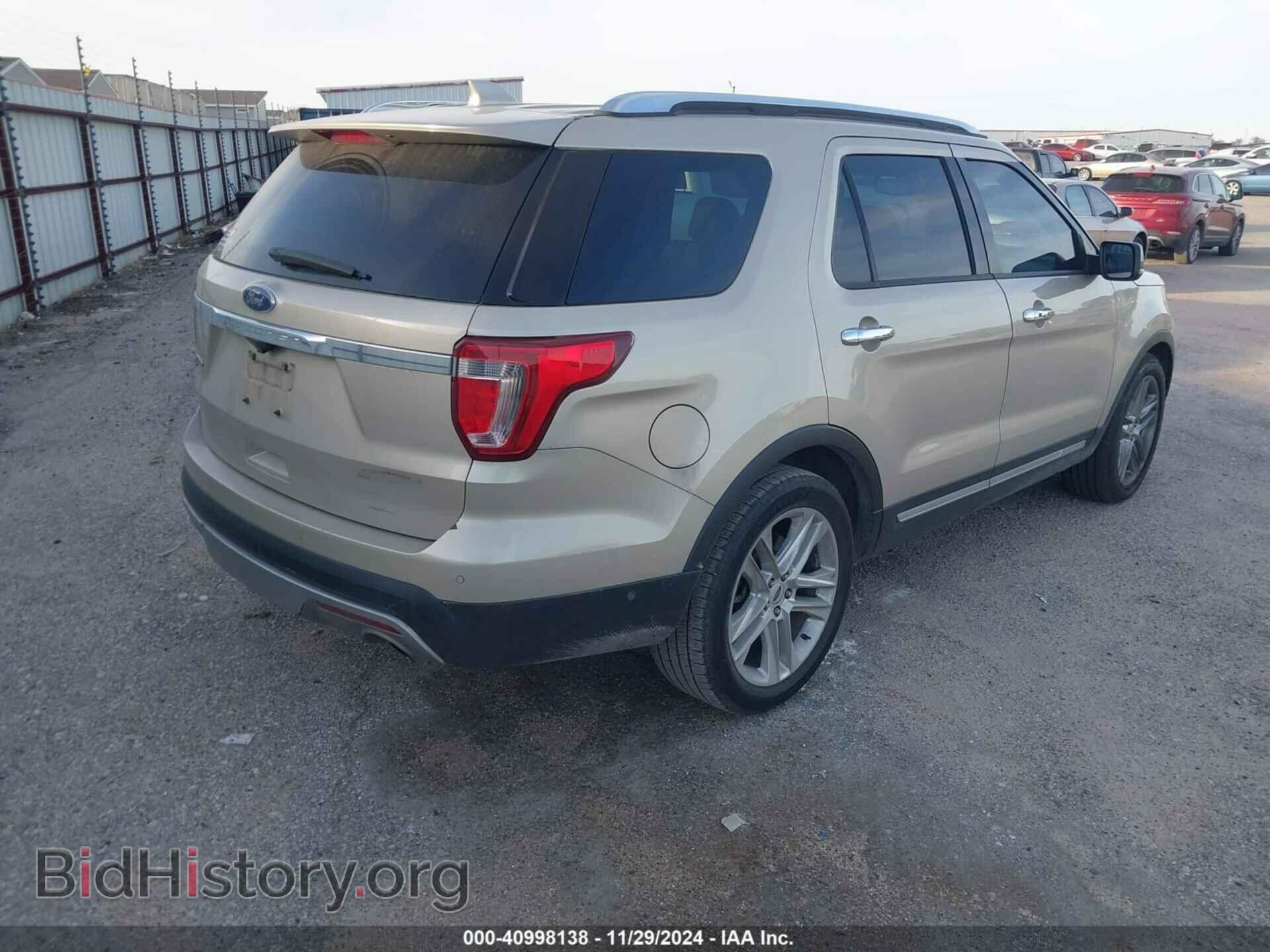 2017 FORD EXPLORER - VIN: 1FM5K7F81HGB05943 - Фото 4