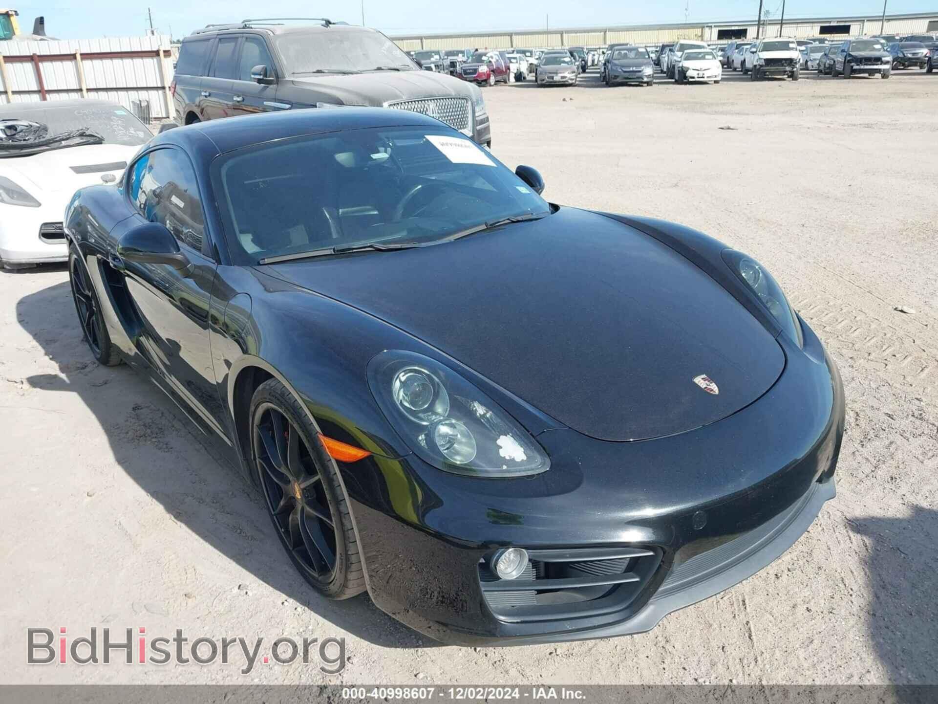 Фотография WP0AA2A86GK170637 - PORSCHE CAYMAN 2016