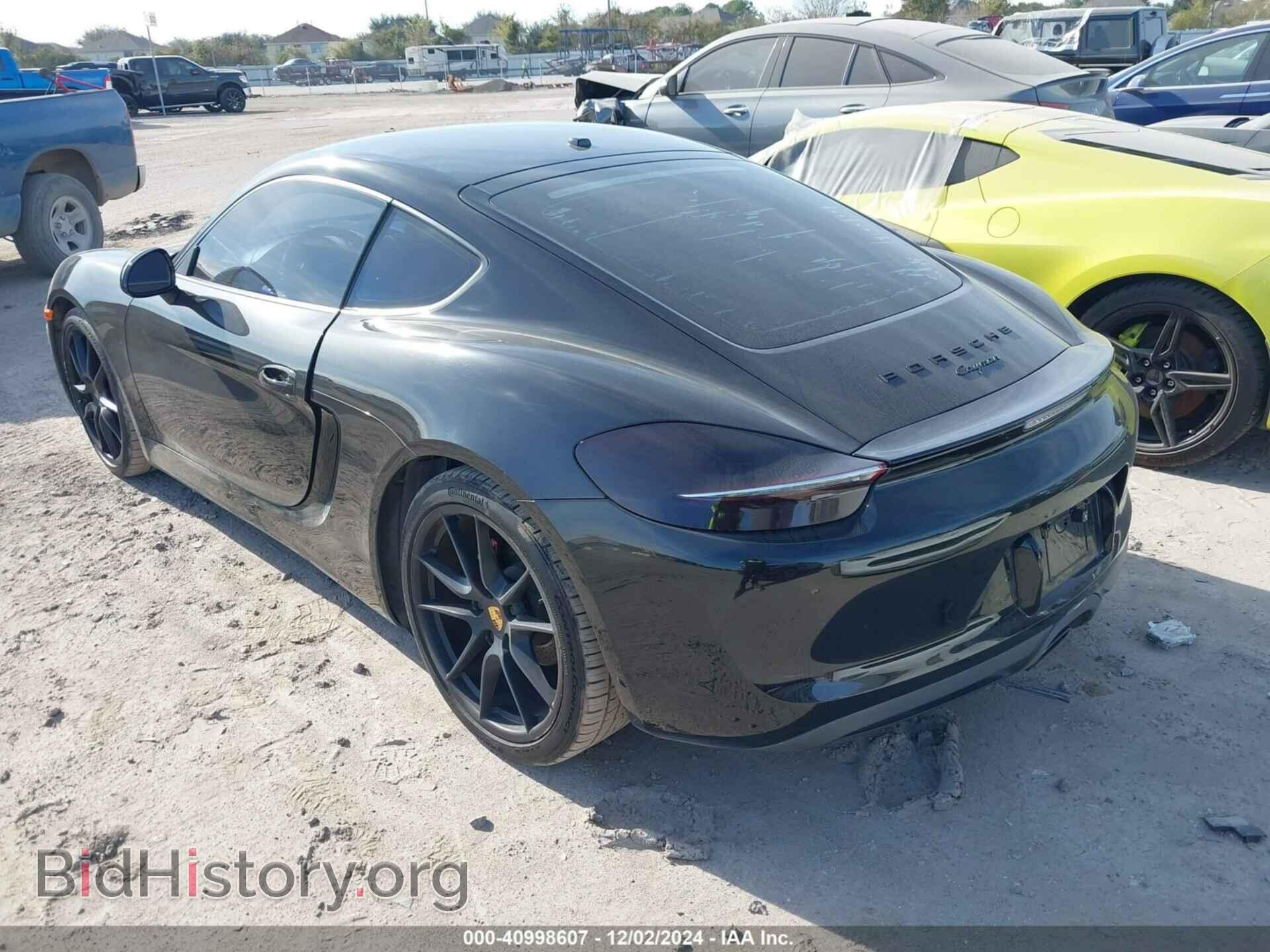 2016 PORSCHE CAYMAN - VIN: WP0AA2A86GK170637 - Фото 3