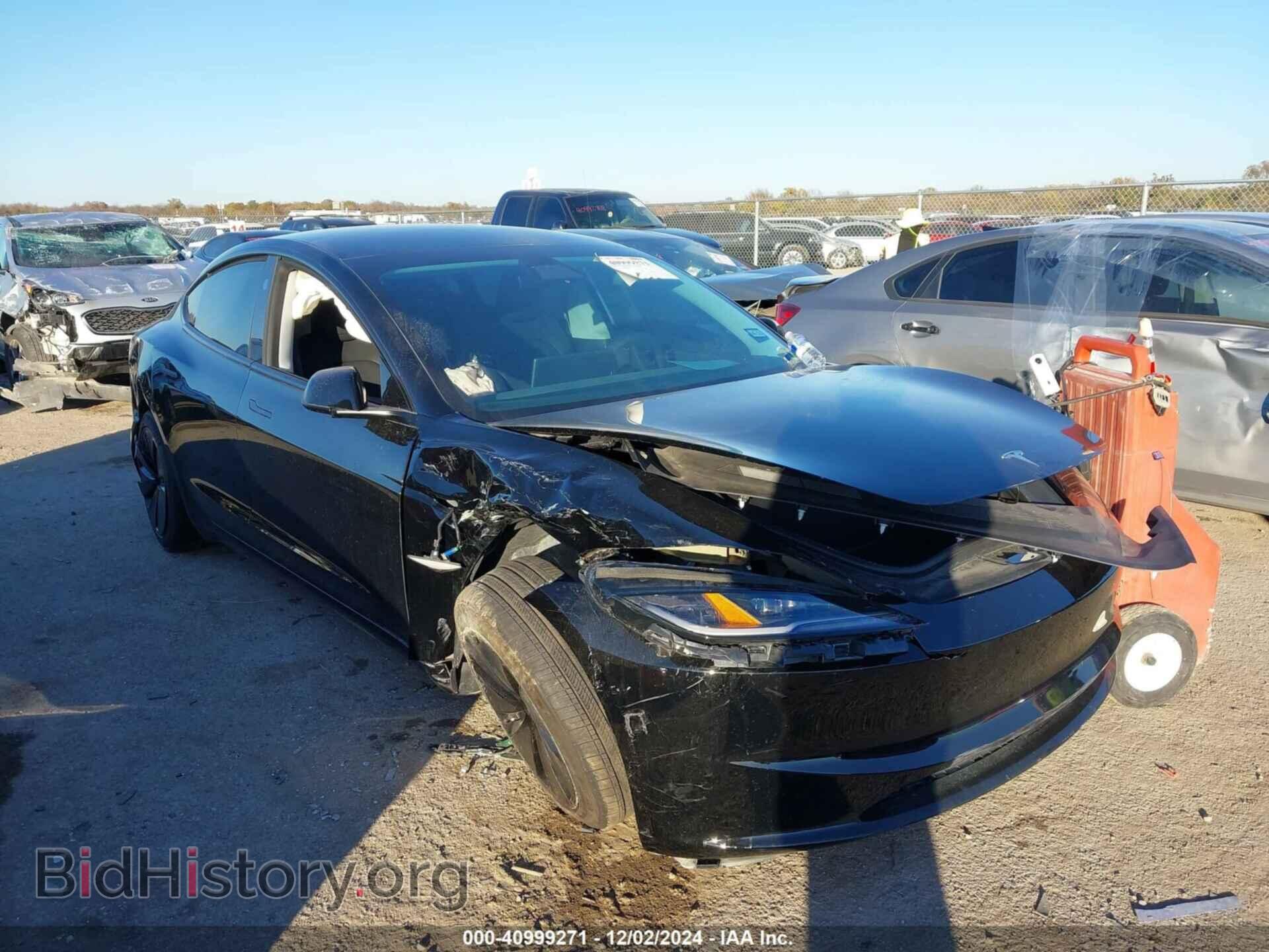 Photo 5YJ3E1EB3RF800644 - TESLA MODEL 3 2024